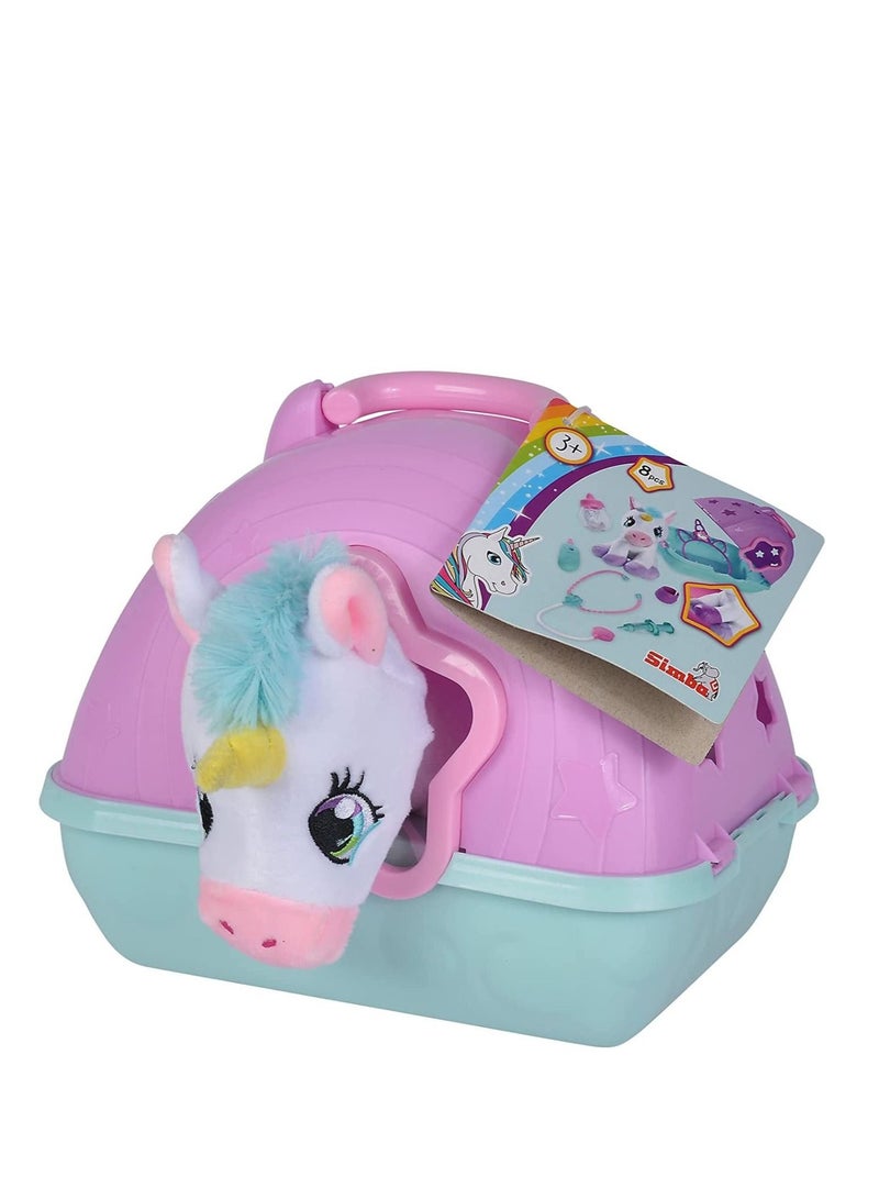 Vet Case with Plush Unicorn