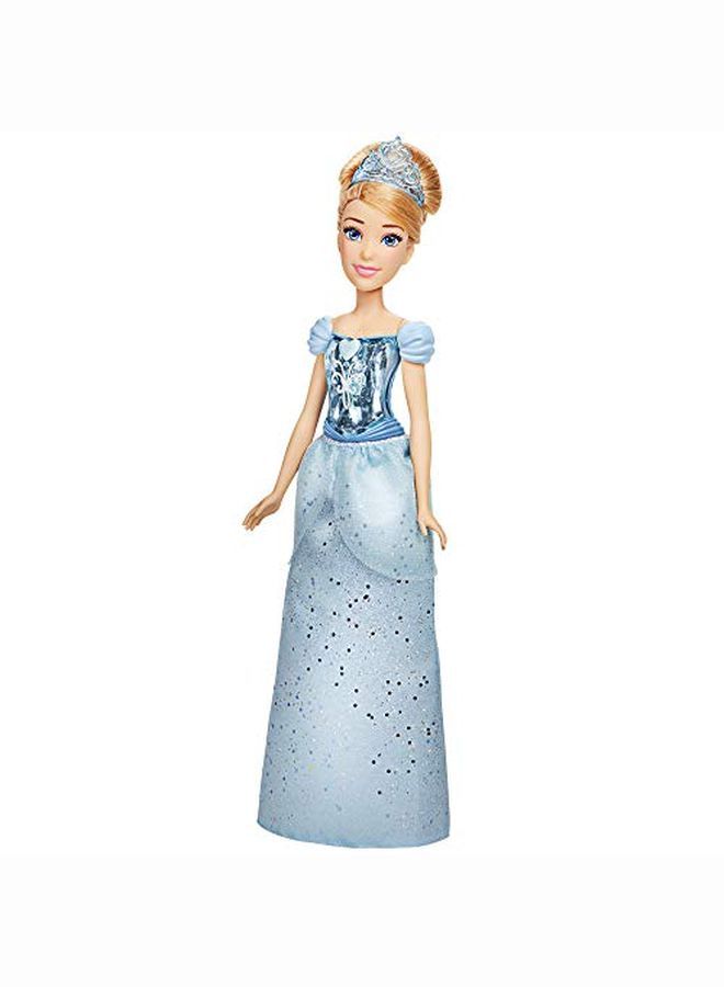 Princess Royal Shimmer Cinderella Doll Fashion Doll With Skirt And Accessories Toy For Kids Ages 3 And Up