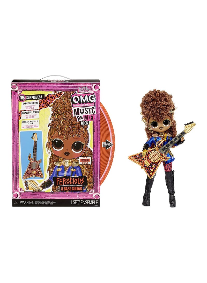 OMG Remix Rock Ferocious and Bass Guitar