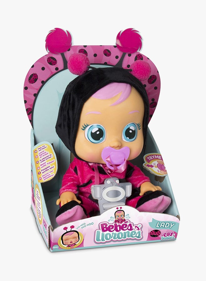 Llorones Ladybug Baby Doll