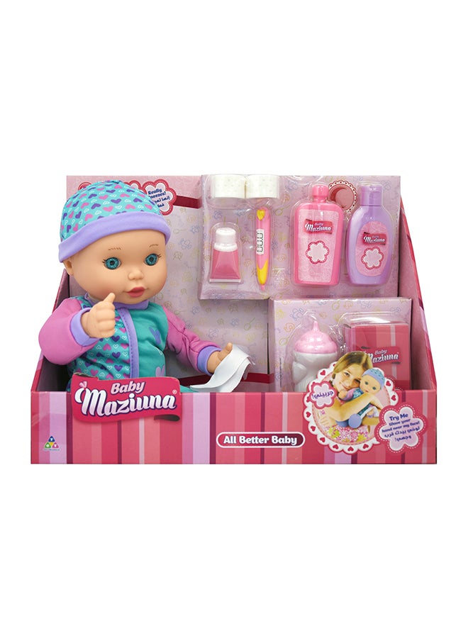 Maziuna All Better Baby Doll BM3448