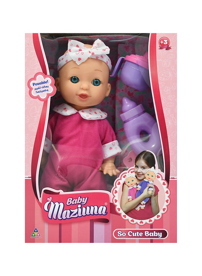 So Cute Baby Doll Set - Assorted 12inch