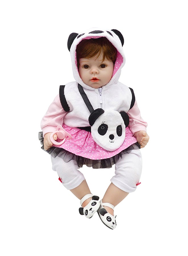 Reborn Baby Doll With Plush Toy 20inch