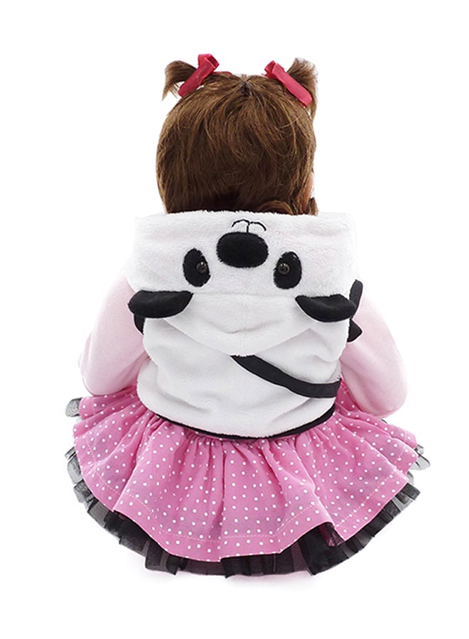 Reborn Baby Doll With Plush Toy 20inch