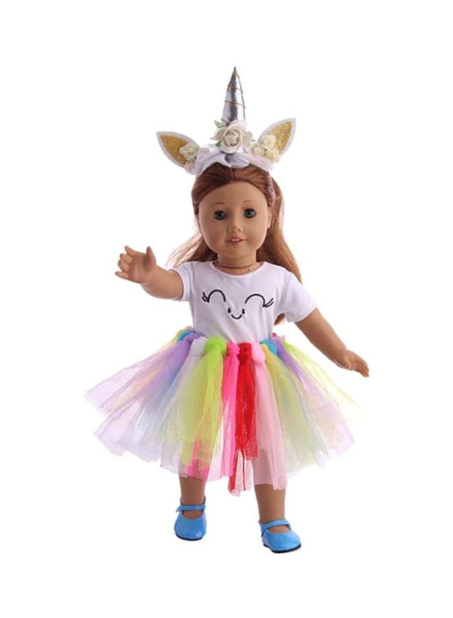 American Girl With Unicorn Clothes