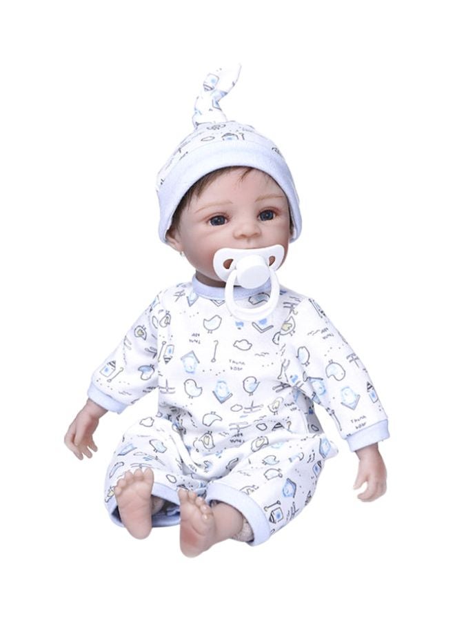 Silicone Baby Doll 35cm