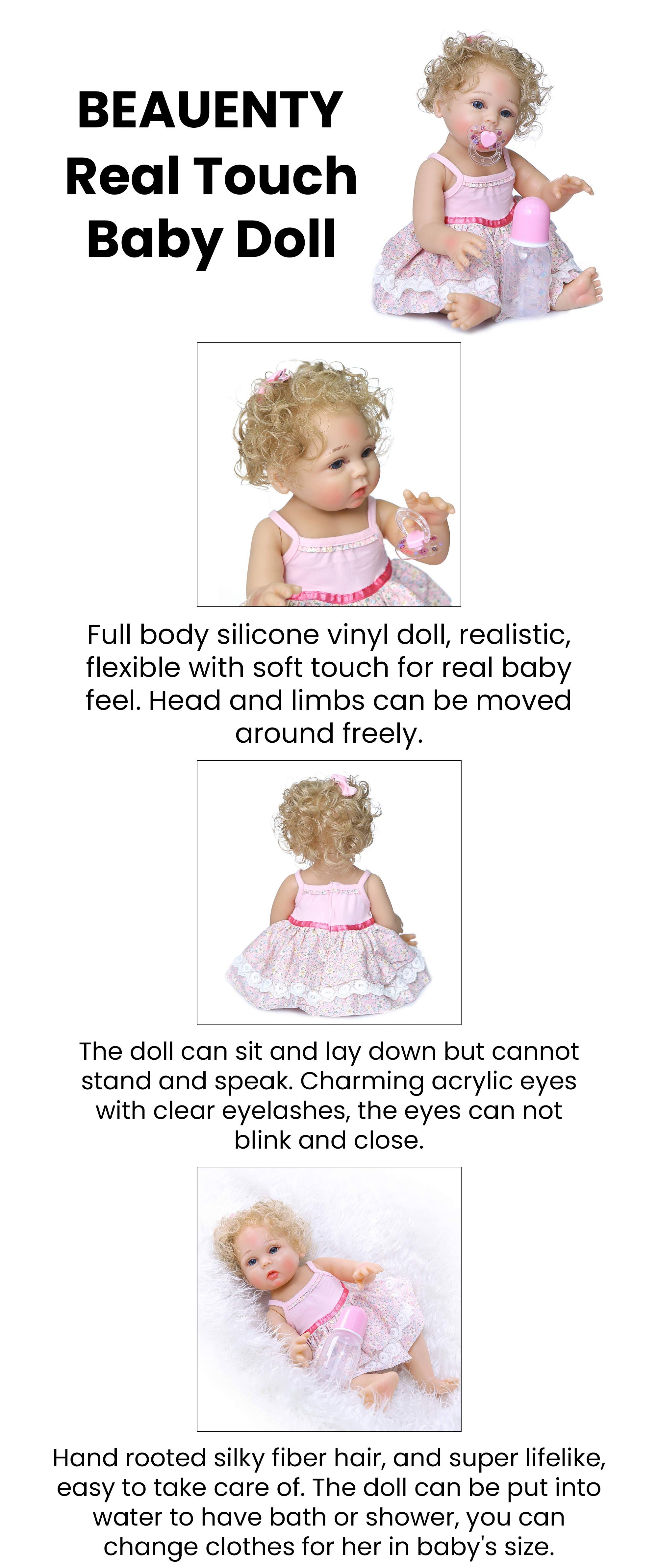 Real Touch Baby Doll 47cm