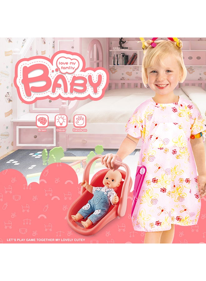 Cotton Body Vinyl Doll with Accessories