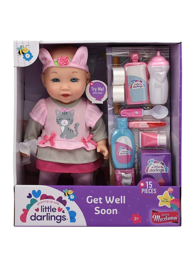 Get Well Soon Doll With Accessories