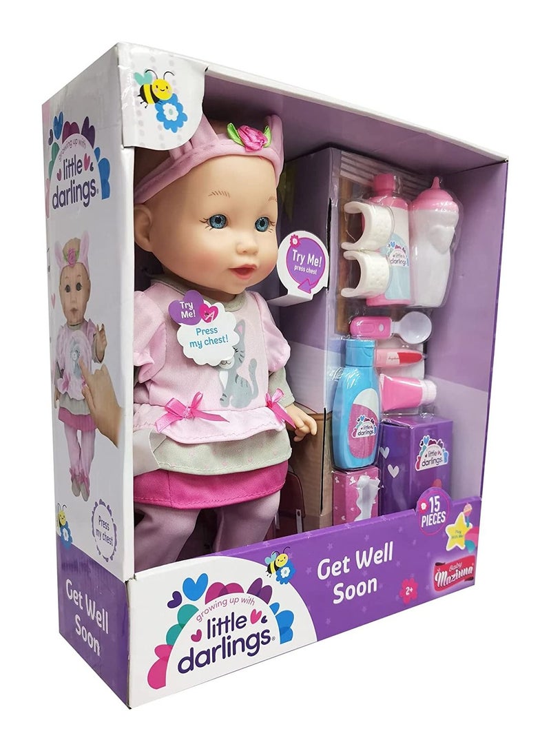 Get Well Soon Doll With Accessories