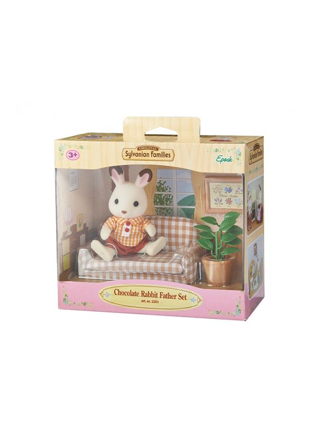 Chocolate Rabbit Father Set