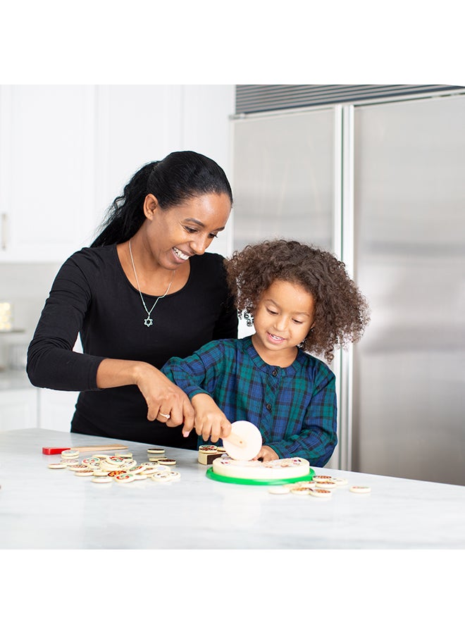 36-Pizza Party Wooden Play Food Set