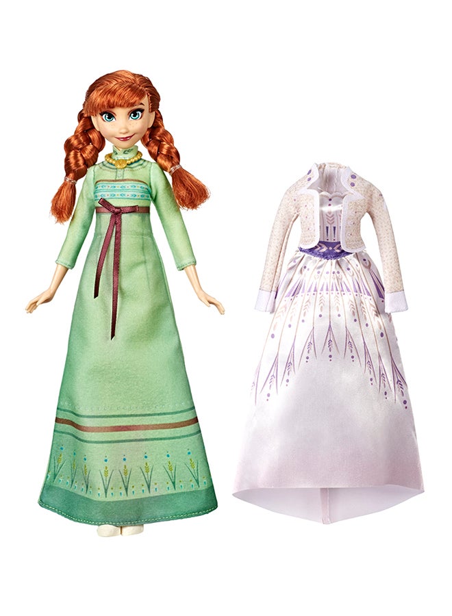 Frozen 2 Anna Fashion Doll 5.1x20.3x35.6cm