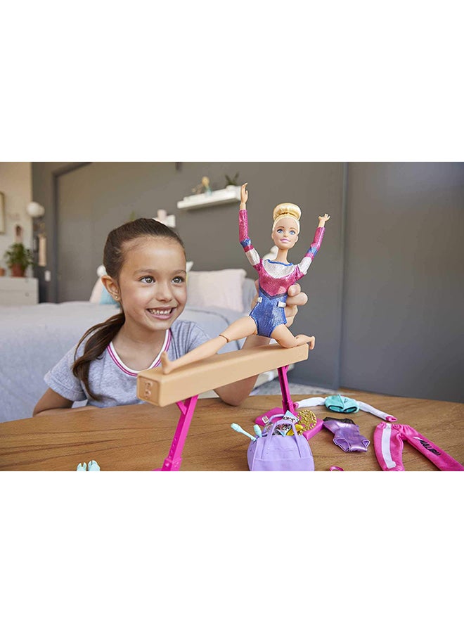 Barbie Gymnastics Playset 7.01x38.1x29.01cm
