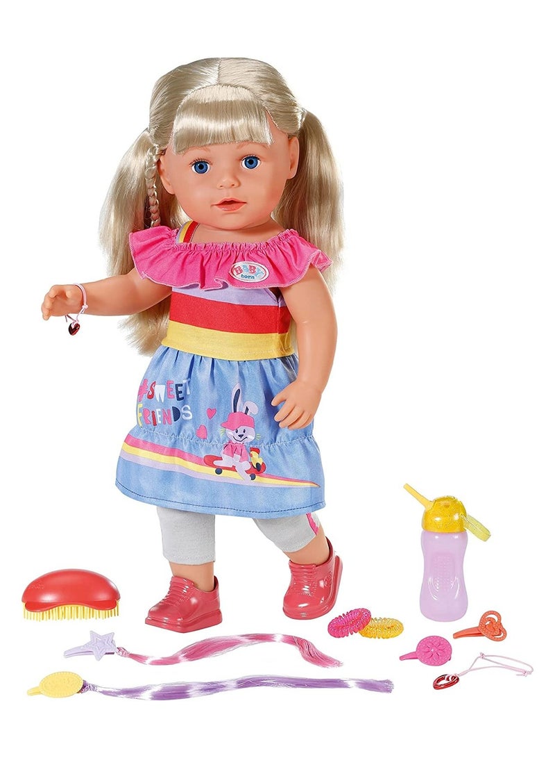 Soft Touch Sister Blonde Doll 43cm