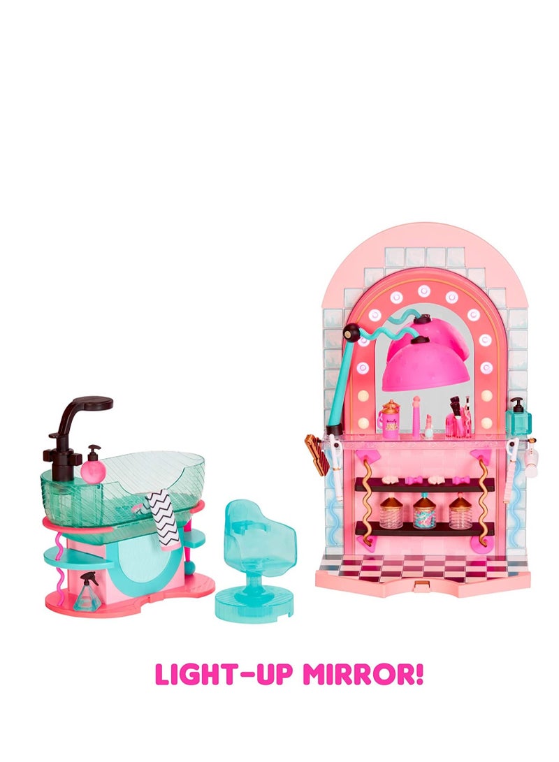 LOL Surprise Shine On Salon & Spa with 65+ Surprises - Features Water & Light Functions