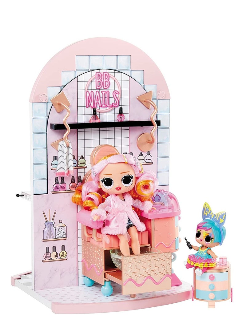 LOL Surprise Shine On Salon & Spa with 65+ Surprises - Features Water & Light Functions