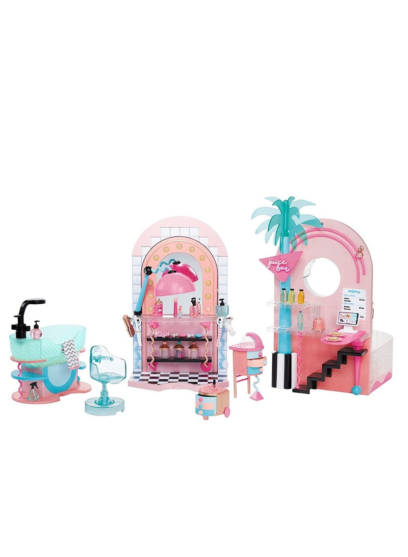 LOL Surprise Shine On Salon & Spa with 65+ Surprises - Features Water & Light Functions