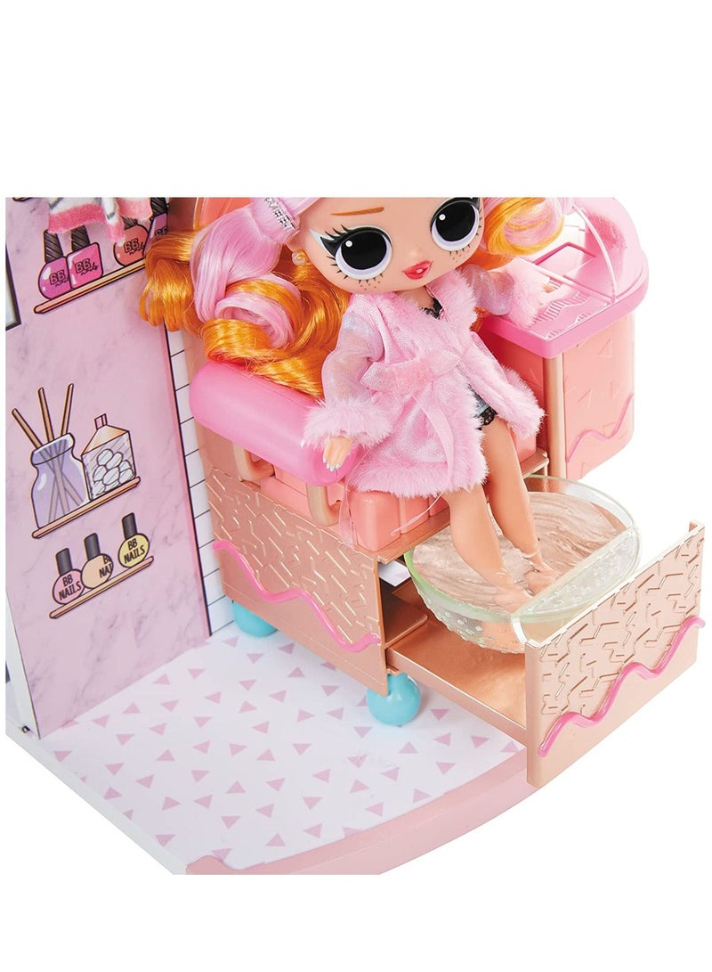 LOL Surprise Shine On Salon & Spa with 65+ Surprises - Features Water & Light Functions