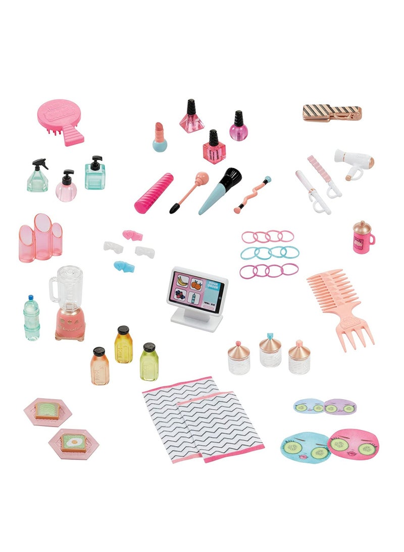 LOL Surprise Shine On Salon & Spa with 65+ Surprises - Features Water & Light Functions