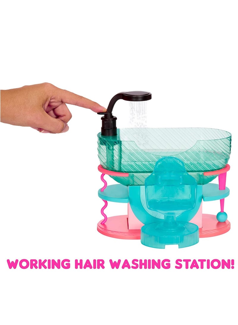 LOL Surprise Shine On Salon & Spa with 65+ Surprises - Features Water & Light Functions