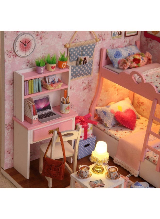 Mood For Love Dollhouse Miniature Diy House Kit Creative Room