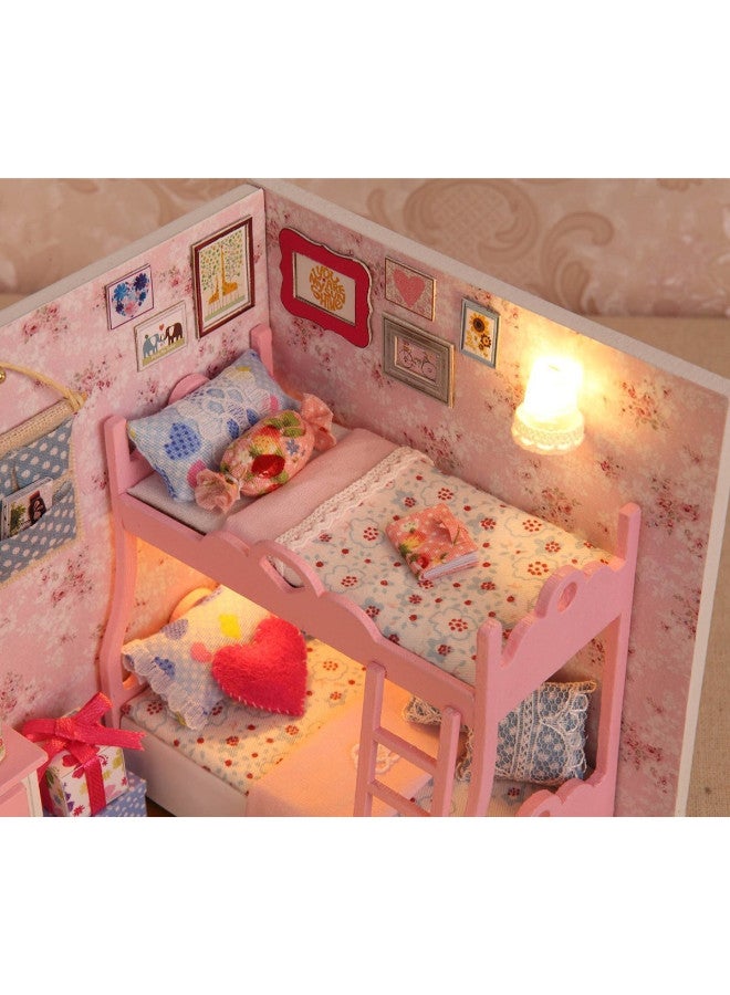 Mood For Love Dollhouse Miniature Diy House Kit Creative Room