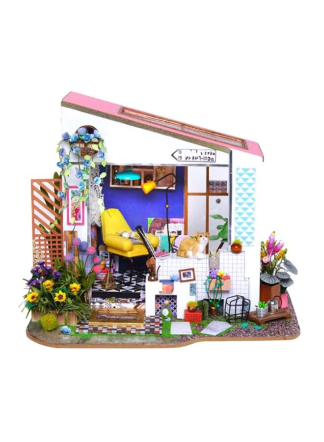 DIY Miniature Dollhouse Puzzle Toy 27.1x20.1x22cm
