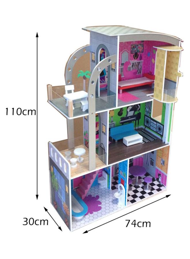 Realistic 3D Mini Furniture DIY Doll House