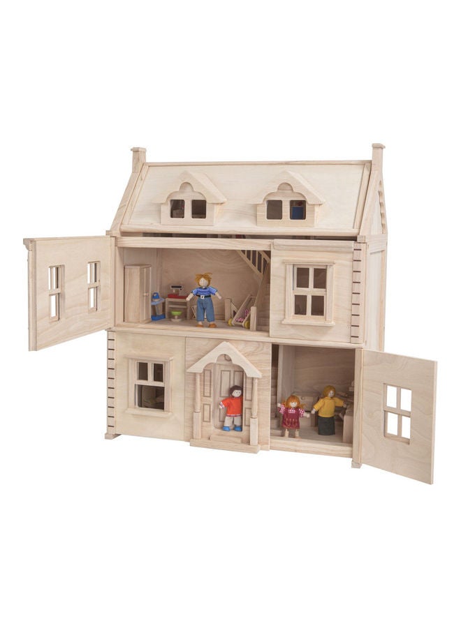 Wooden Victorian Dollhouse