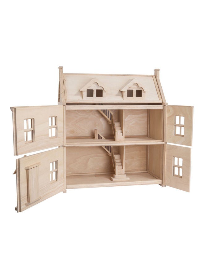 Wooden Victorian Dollhouse