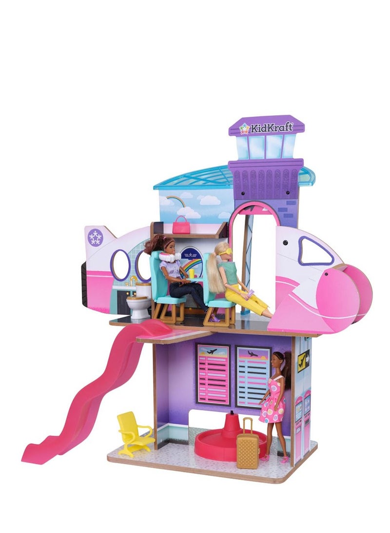 Luxe Life 2-in-1 Doll Airport & Jet