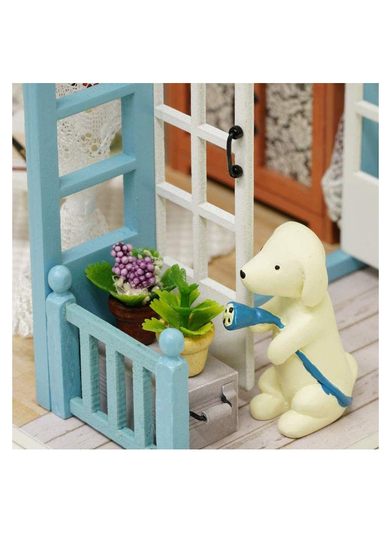 Surprise Toys For Girls DIY Barbie House Dollhouse Lol House Miniature Kit with Furniture, Dolls House Accessories, Miniature Dolls House kit Toys For Boys Girls Children