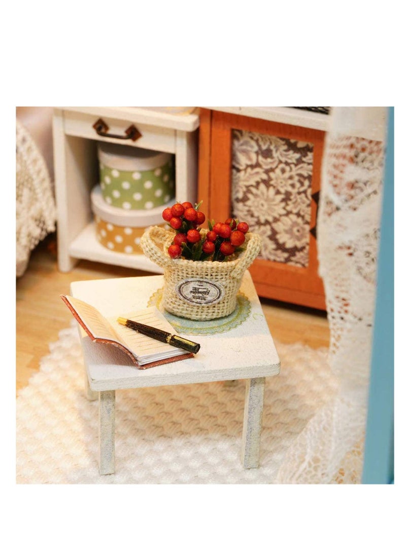 Surprise Toys For Girls DIY Barbie House Dollhouse Lol House Miniature Kit with Furniture, Dolls House Accessories, Miniature Dolls House kit Toys For Boys Girls Children