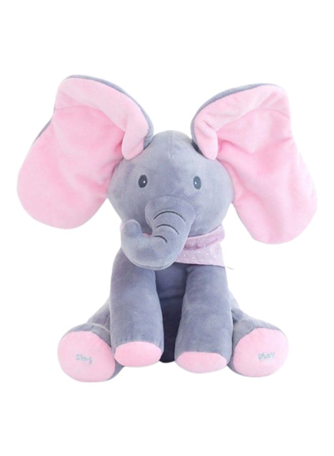 Peek A Boo Elephant Singing Plush Toy