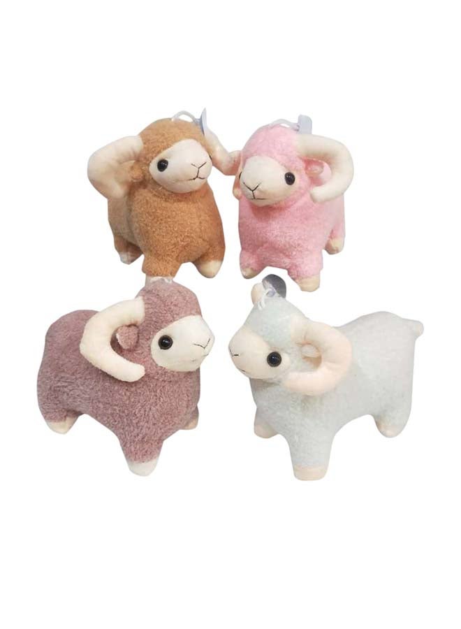 4-Piece Sheep Toy 25centimeter