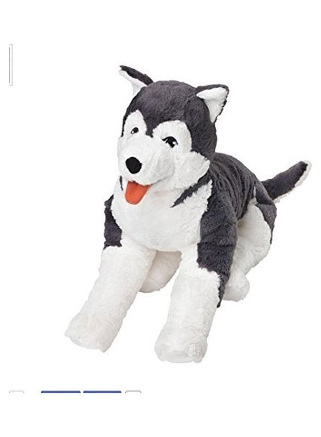 IkeaSoft Toy Husky Dog Siberian Stuffed Alaskan Malamute Eskimo Large 15inch