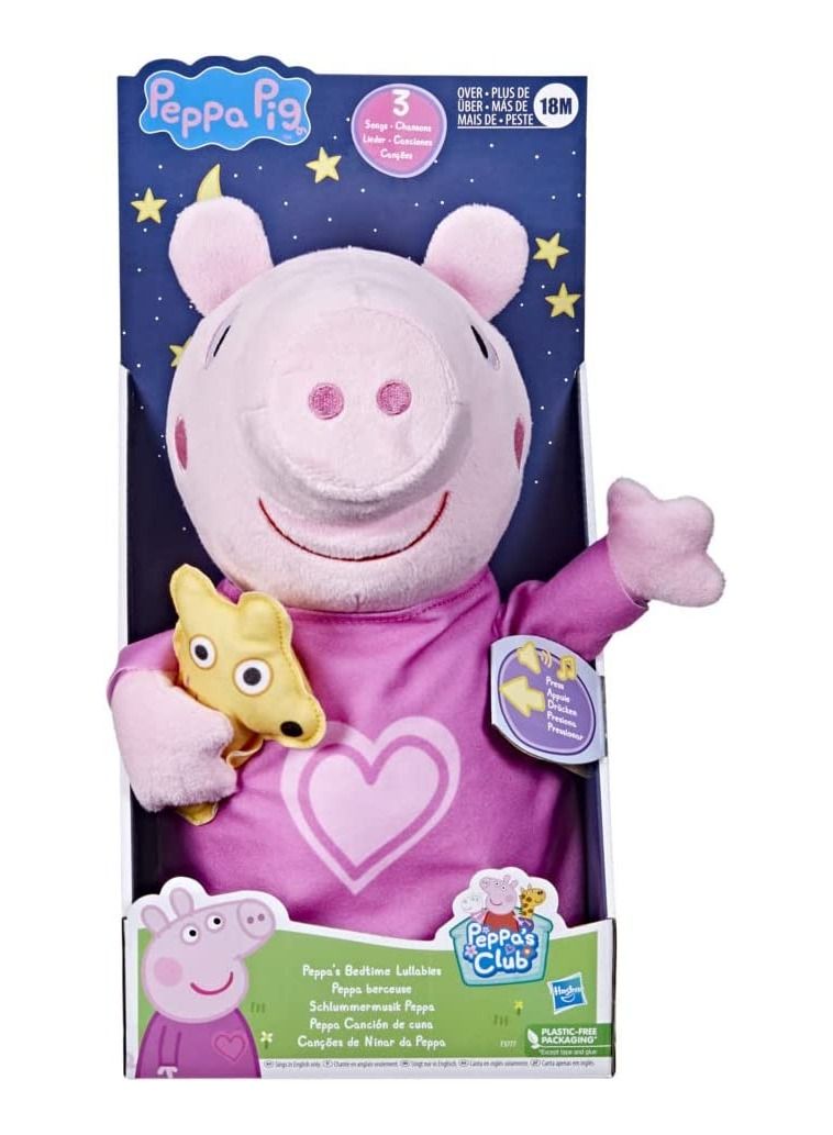 Peppa Pig Peppa’s Bedtime Lullabies Singing Plush Doll