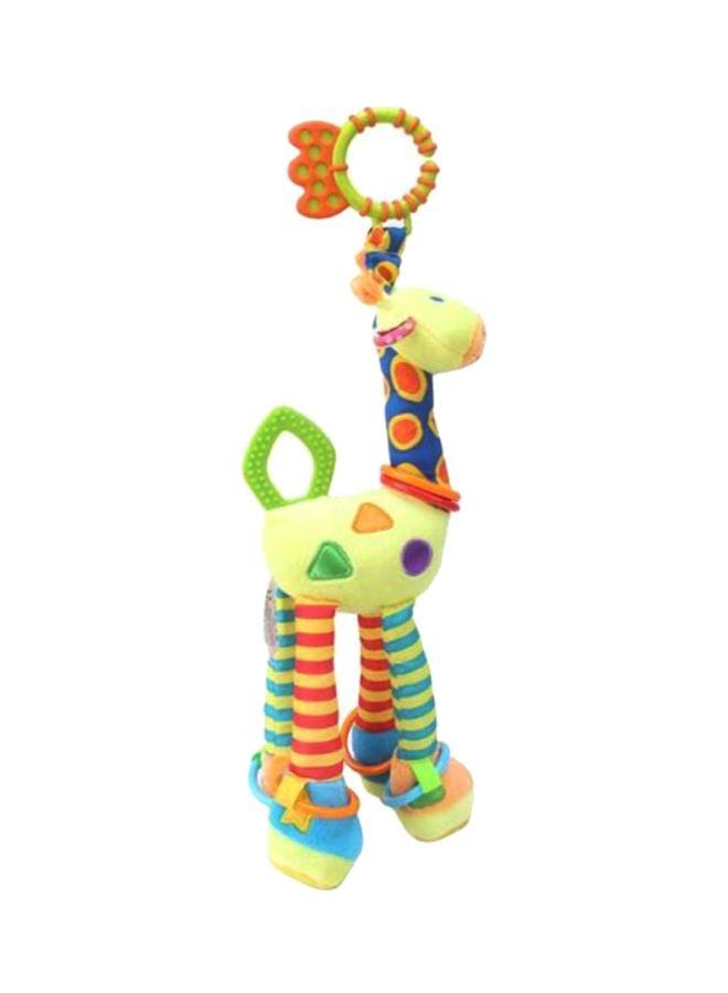Soft Giraffe Animal Toy With Teether 3.94x1.97x1.18inch