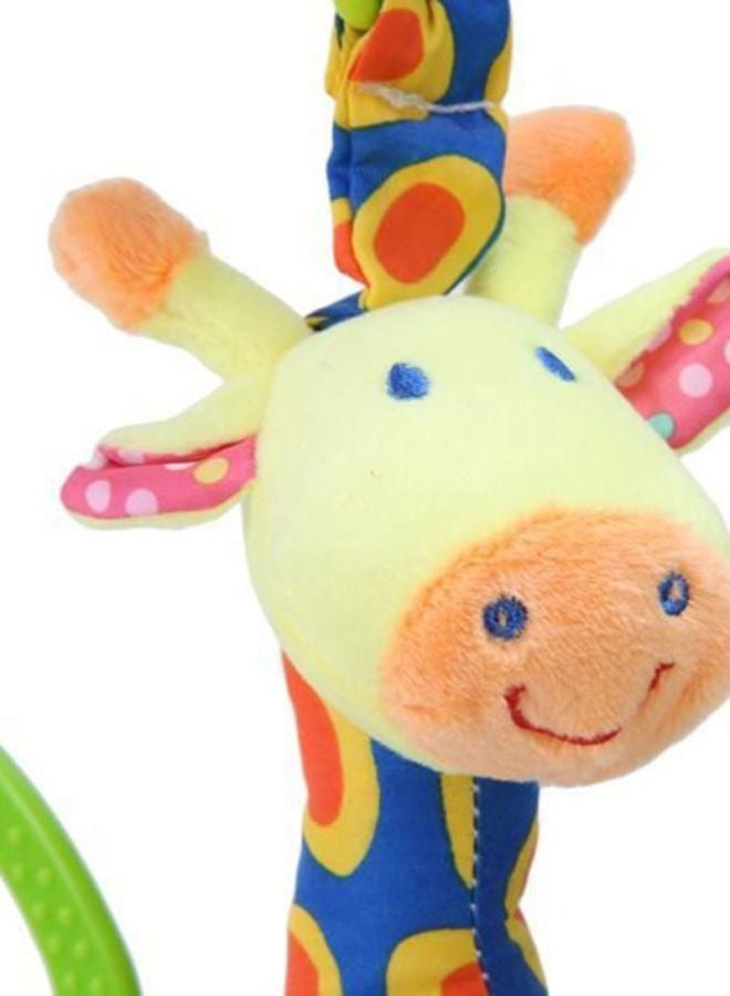 Soft Giraffe Animal Toy With Teether 3.94x1.97x1.18inch