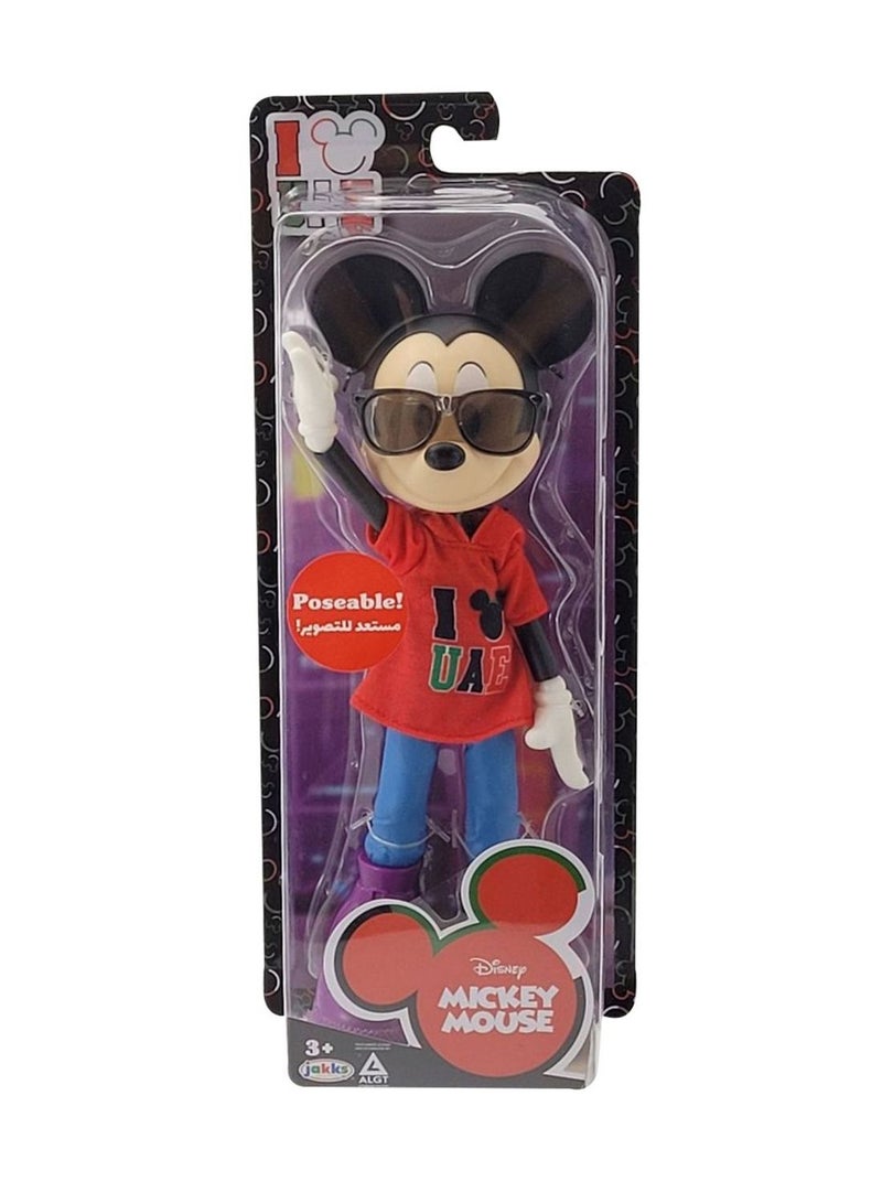 Mickey Mouse Doll I Love UAE