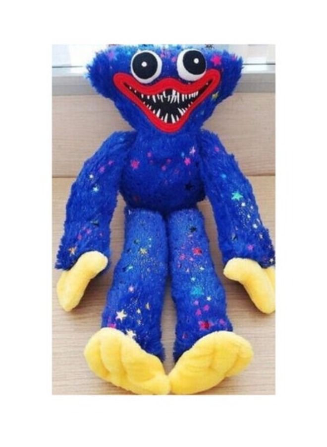New bronzing huggy wuggy plush doll 40cm Blue