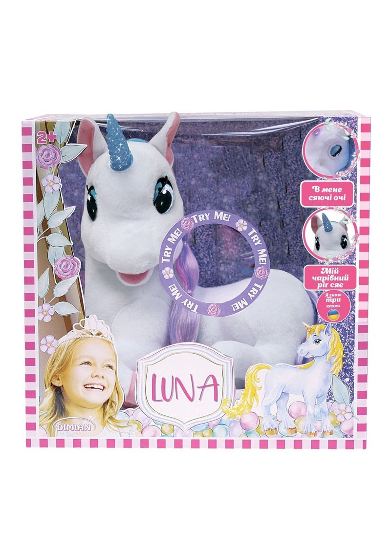 Fairy Tales Story Luna Unicorn Plush