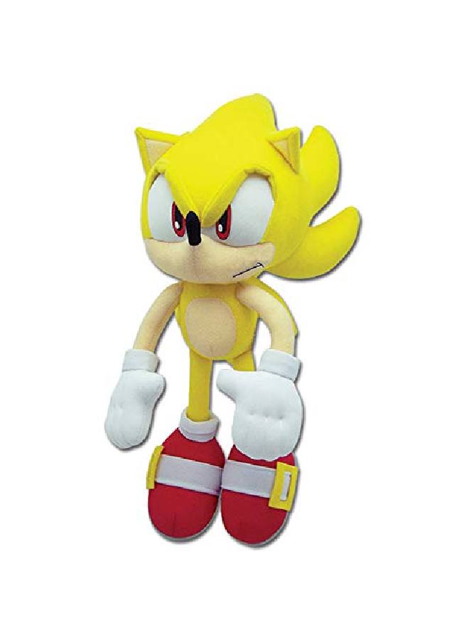 Sonic The Hedgehog Great Eastern Ge8958 Plush  Super Sonic, 12