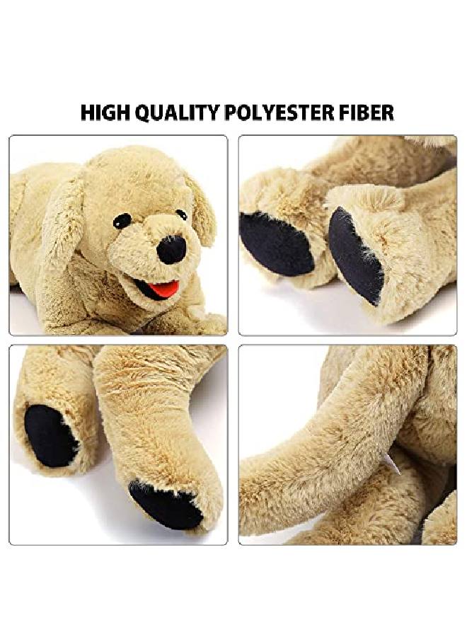 21'' Dog Stuffed Animals Plush Soft Cuddly Golden Retriever Plush Toys Large Stuffed Dog Puppy Dog Stuffed Animals Mother'S Day Birthday For Kids Pets Girls