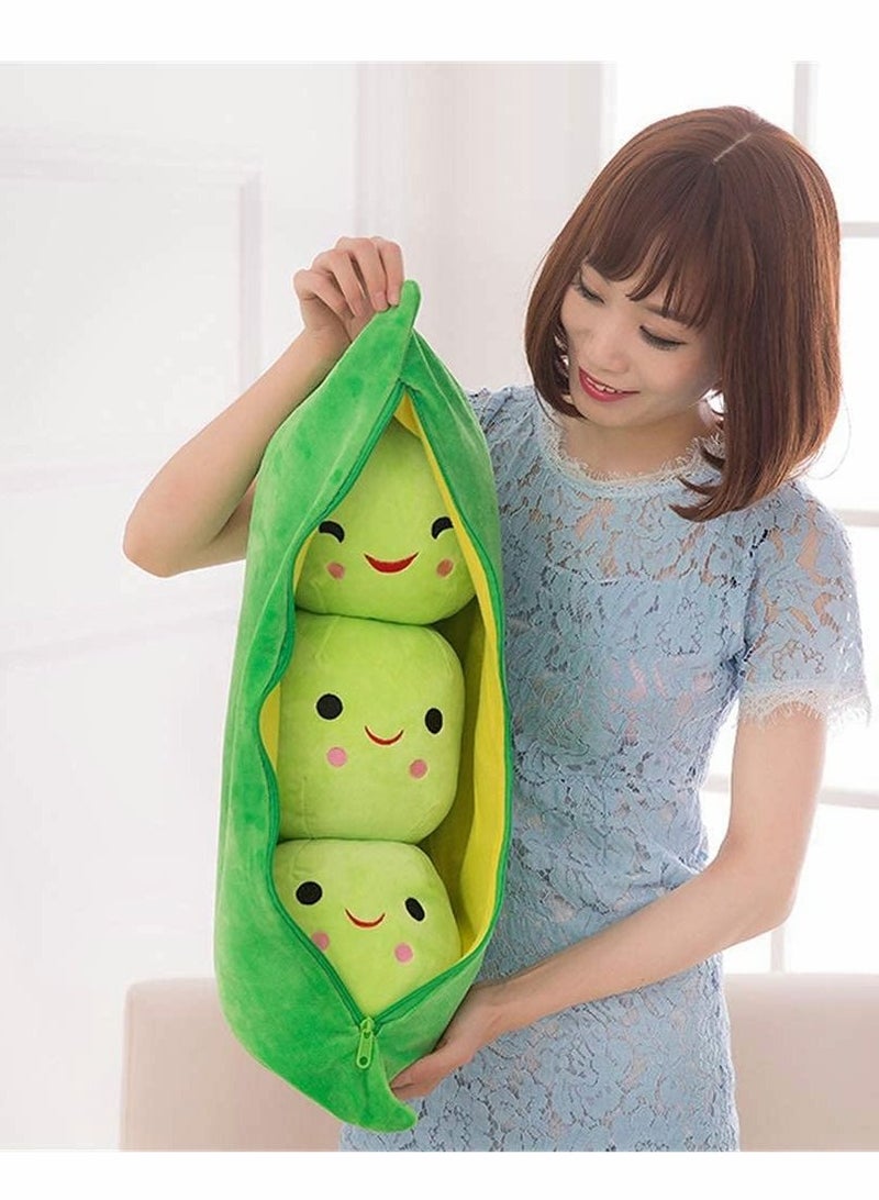 Stuffed Animal Plush Toy, Creative Peas in Shape Soft Pillow Pillow Toys, Gifts Cute Stuffed Animal Dolls