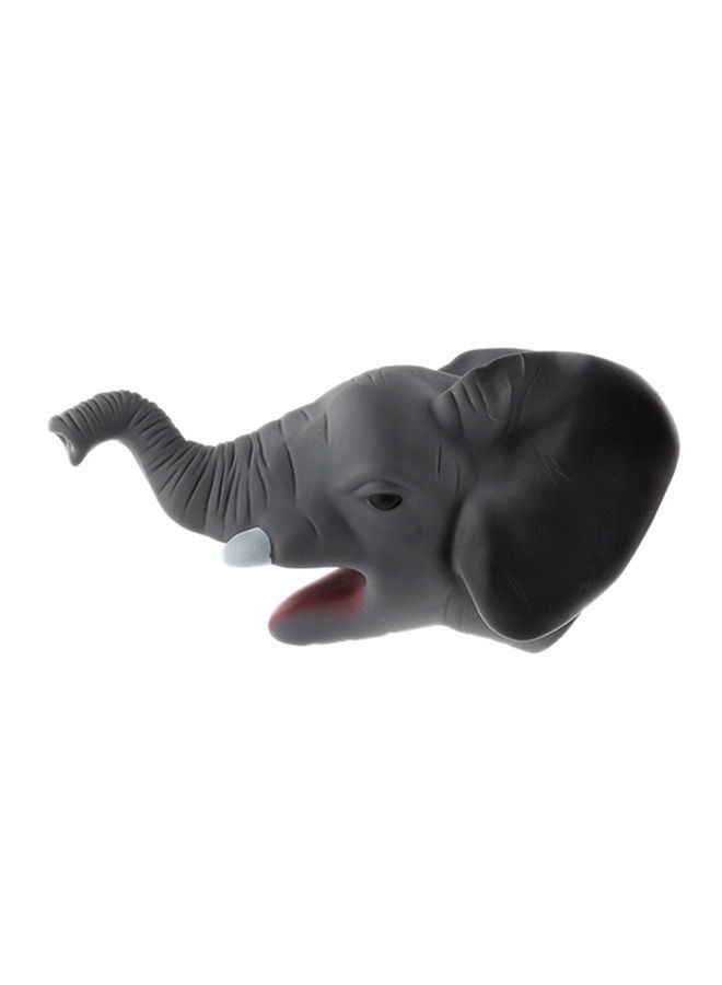 Soft Glue Elephant Pattern Hand Puppet