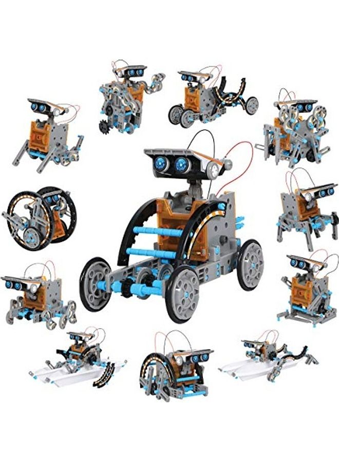 12-In-1 Solar Robot DIY STEM Kit