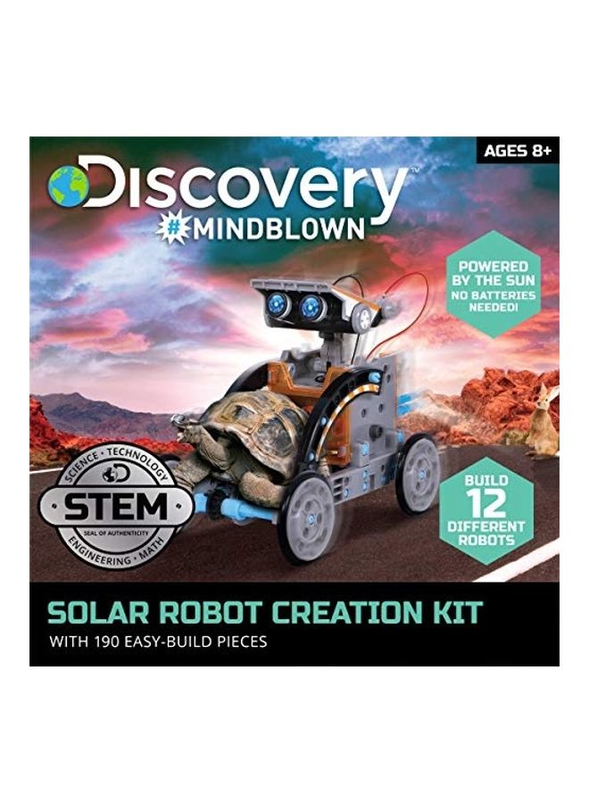 12-In-1 Solar Robot DIY STEM Kit