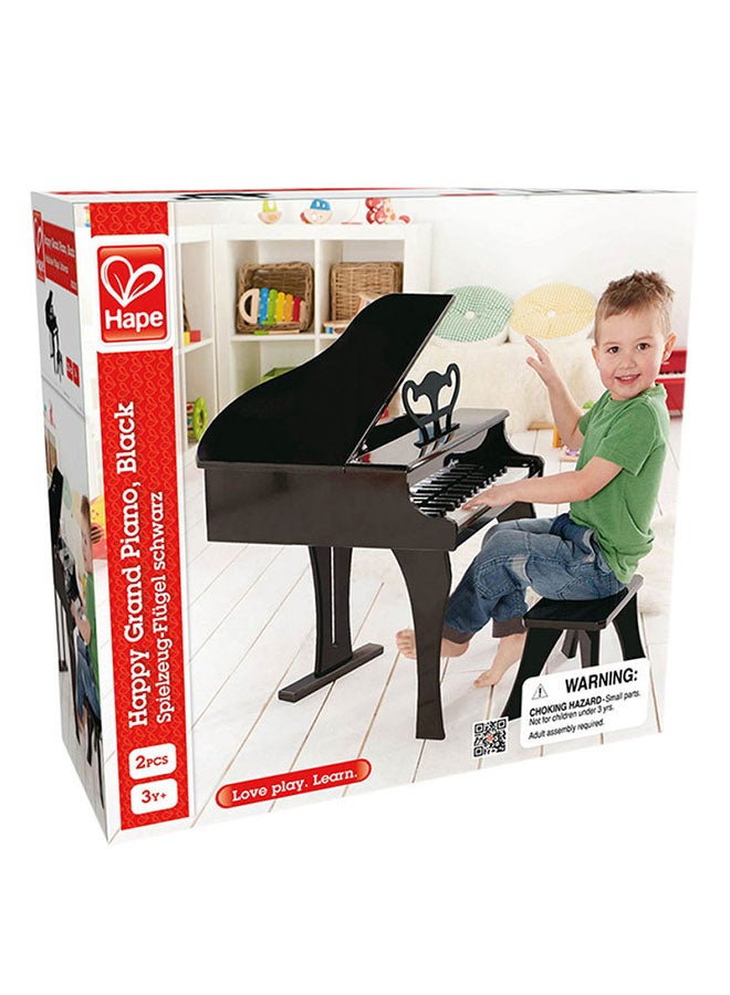 Happy Grand Piano Musical Instrument With Table